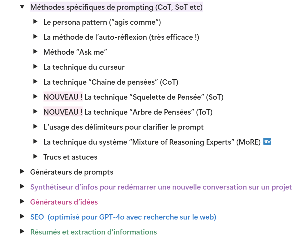 Aperçu du Guide des prompts - Partie 3