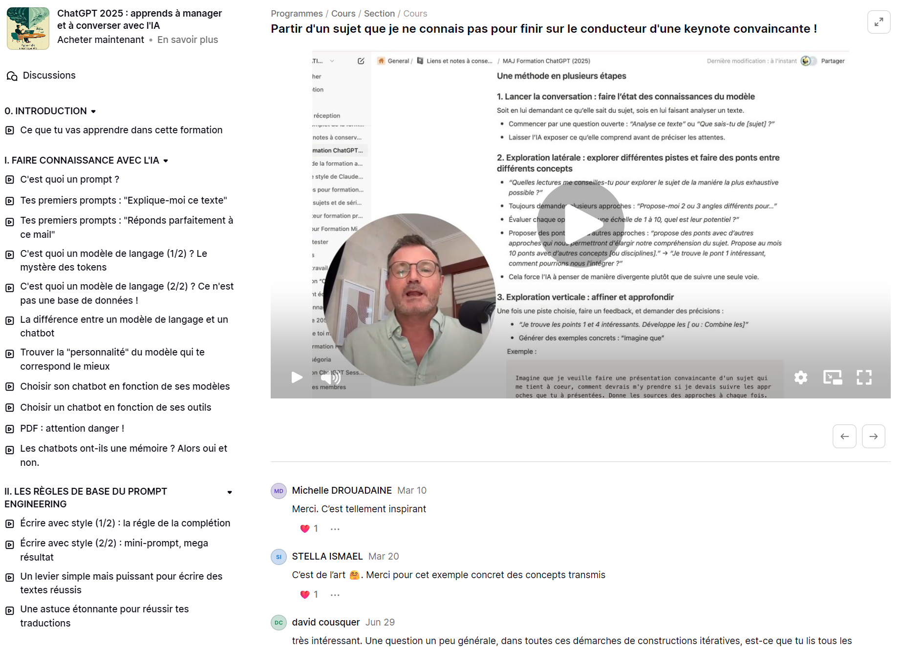 Des vidéos courtes, concrètes, actionnables
